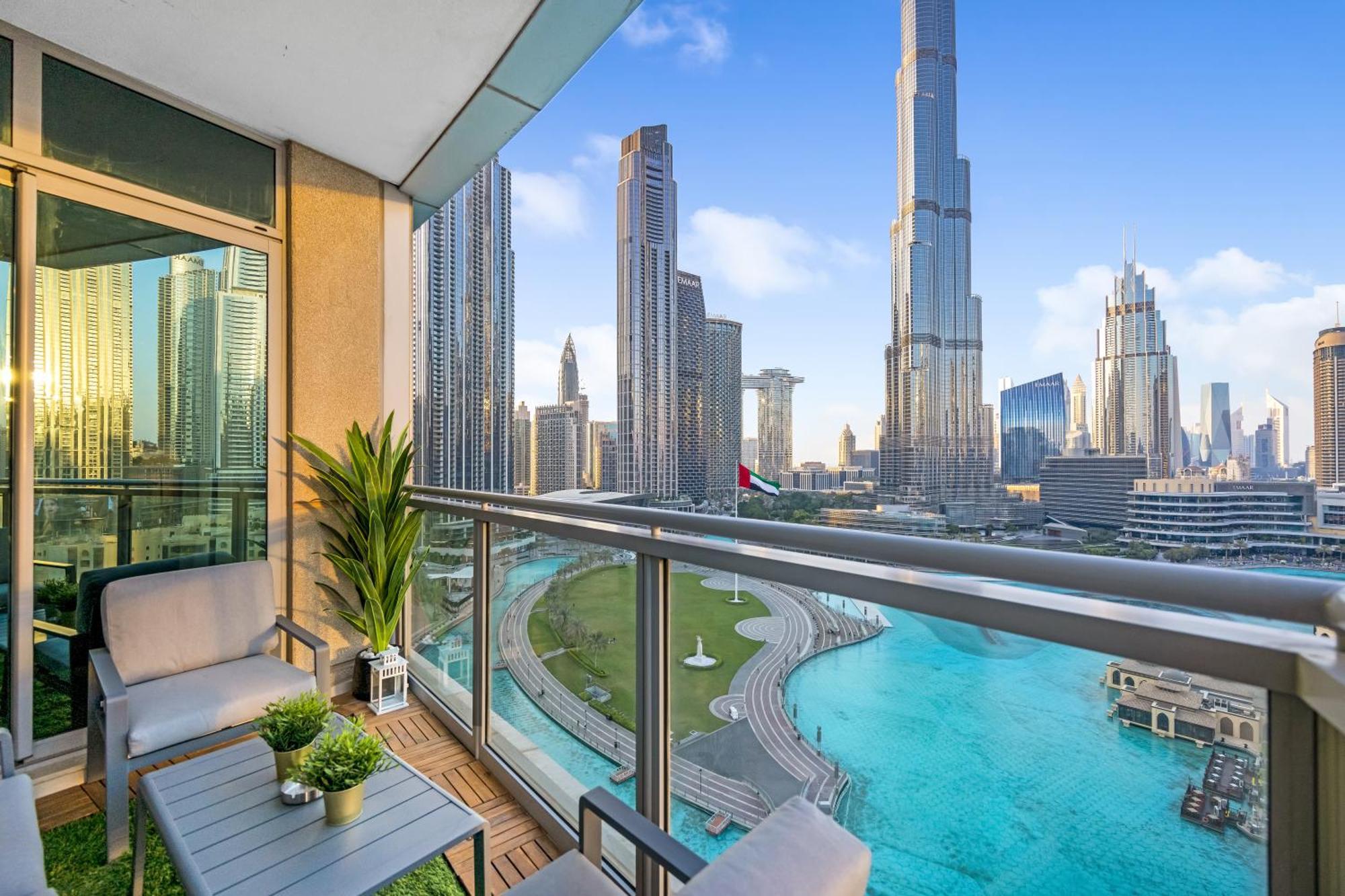 Durrani Homes - Grandiose 5Br Besides Dubai Mall With Burjkhalifa And Fountain View ภายนอก รูปภาพ