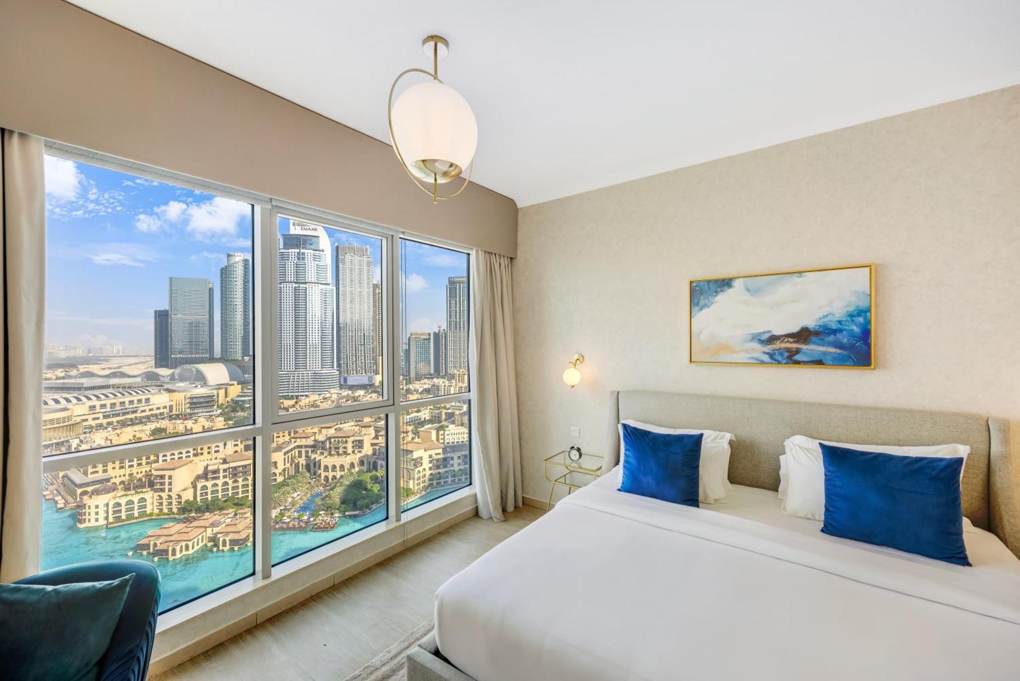 Durrani Homes - Grandiose 5Br Besides Dubai Mall With Burjkhalifa And Fountain View ภายนอก รูปภาพ