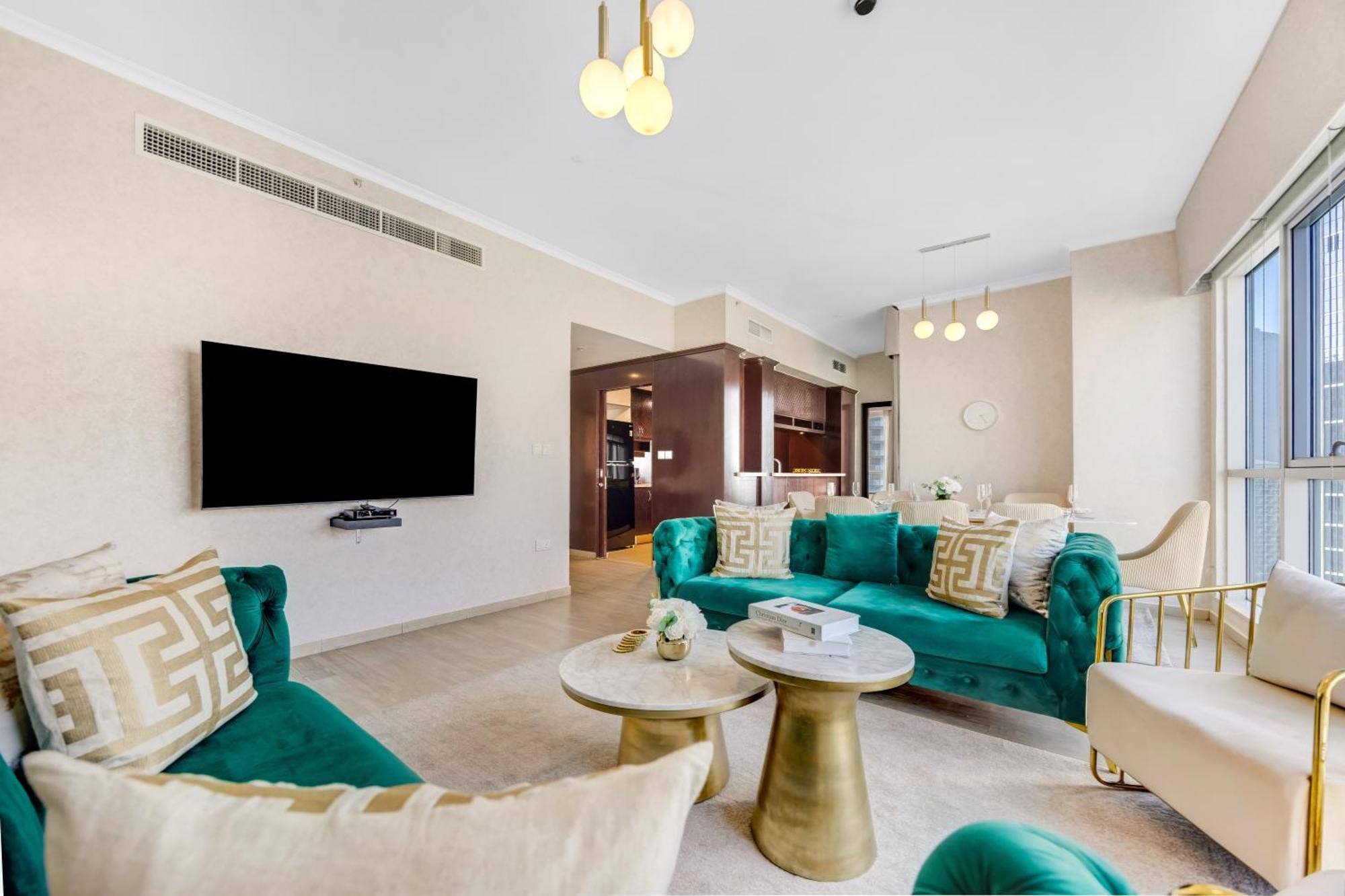 Durrani Homes - Grandiose 5Br Besides Dubai Mall With Burjkhalifa And Fountain View ภายนอก รูปภาพ
