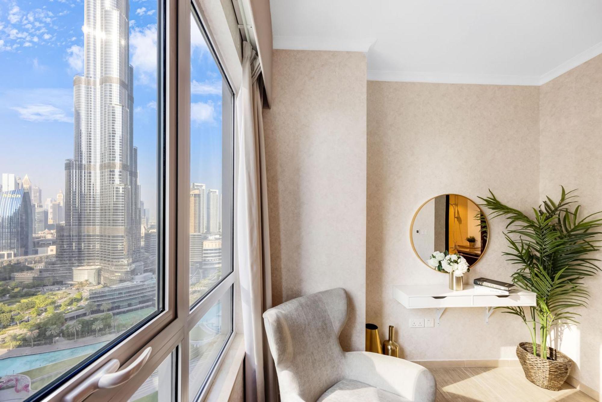 Durrani Homes - Grandiose 5Br Besides Dubai Mall With Burjkhalifa And Fountain View ภายนอก รูปภาพ